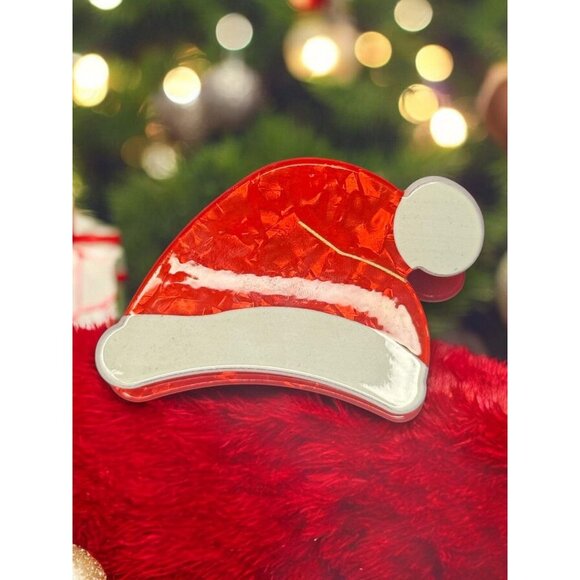 SANTA HAT CLAW CLIP - Picture 3 of 7